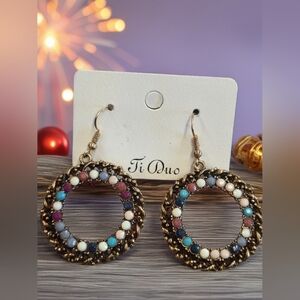 #0781 Ti Duo fashion jewelry Earrings  NEW